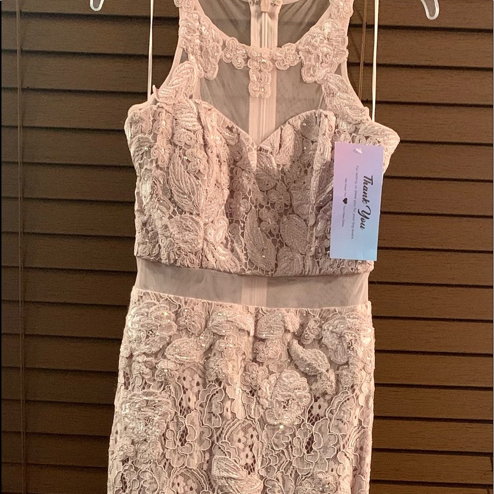 Promgirl mermaid style maxi dress